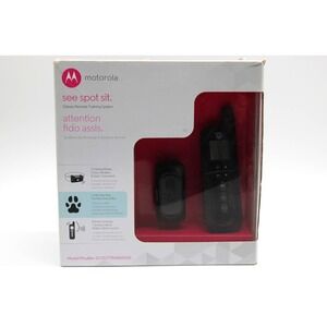 Dog Deluxe Remote Training System Motorola See Spot Sit Collar Scouttrainer100